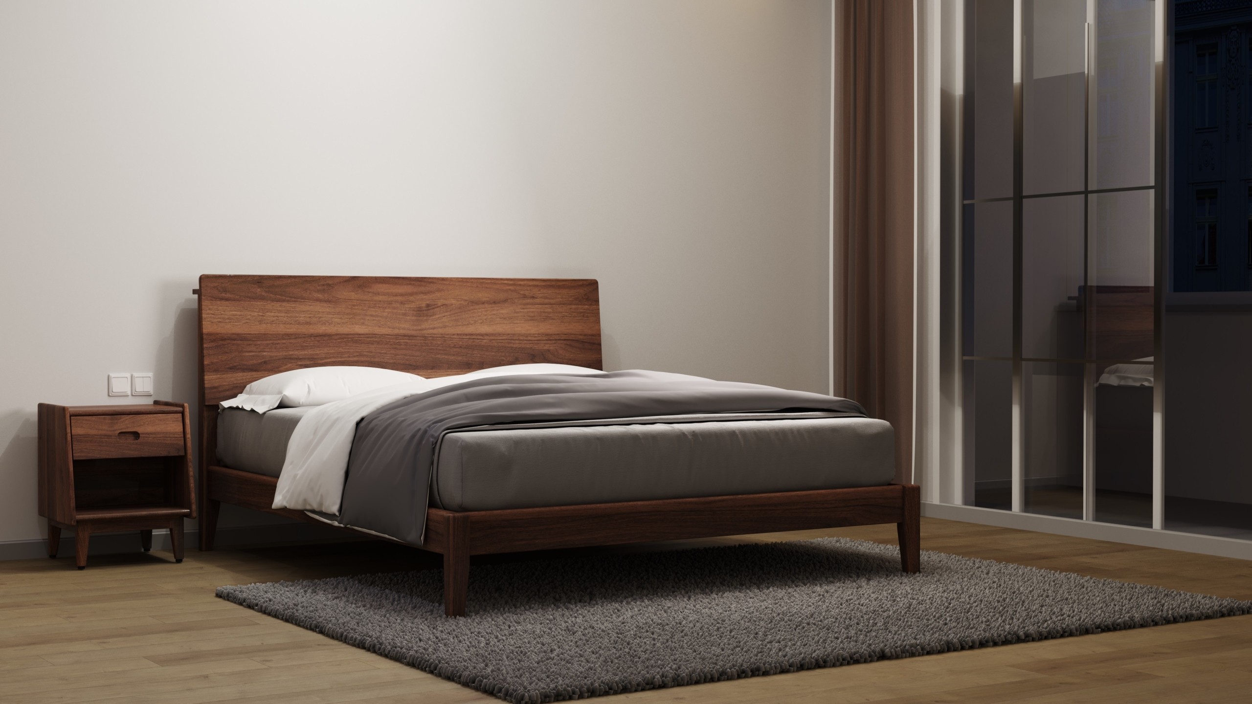 ecosa queen bed frame