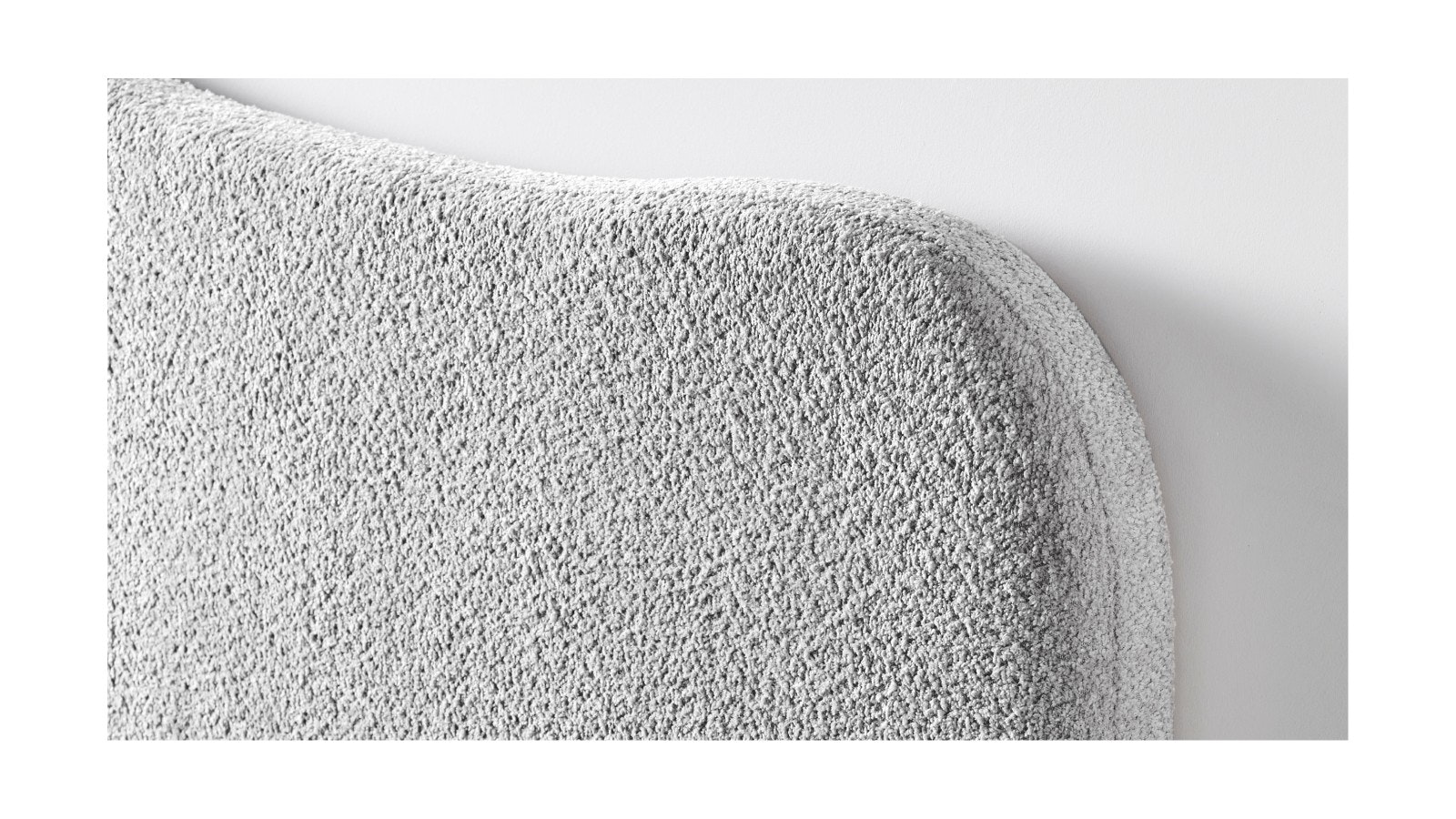 (Alabaster) Queen Size Drift Style Drift Modern Bed Frame | King, Queen & Double | Ecosa