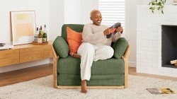 Echo Wooden Armchair Sofa Bed