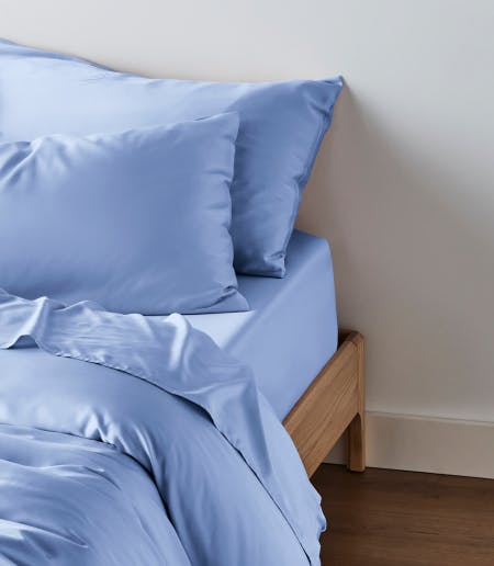 bamboo quilt cover horizon blue