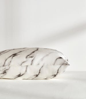 pillowcases white marble