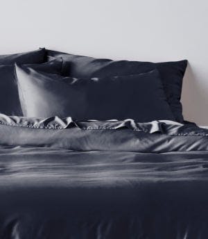 bamboo quilt cover set charcoal