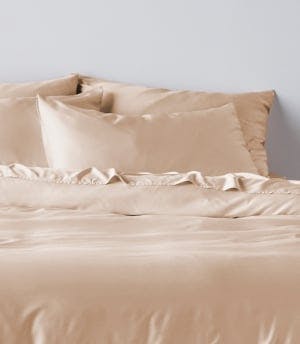 bamboo quilt cover set sand dune