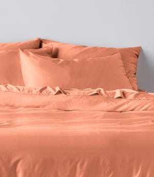 bamboo quilt cover set sunset
